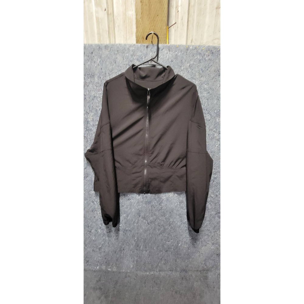 One 5 One Black Front Zip-Up‎ Lightweight Jacket Size XL